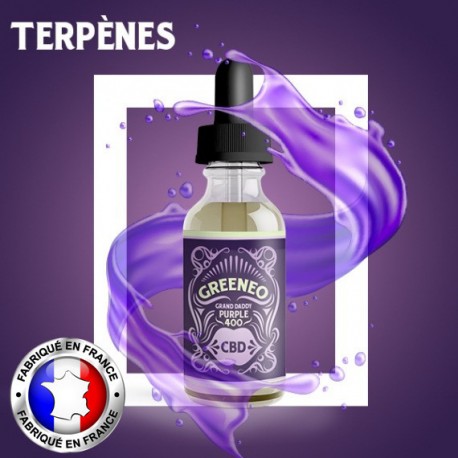 Greeneo E-Liquid CBD Grand Daddy Lila - 10ml