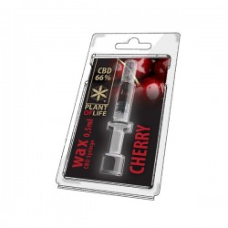 Wax CBD Cherry 66% 0,5ML Plant of Life