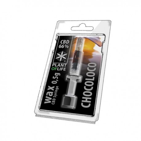 Wachs CBD Chocoloco 66% 0.5ML Pflanze des Lebens