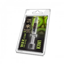 Wachs CBD Kiwi 66% 0.5ML Pflanze des Lebens