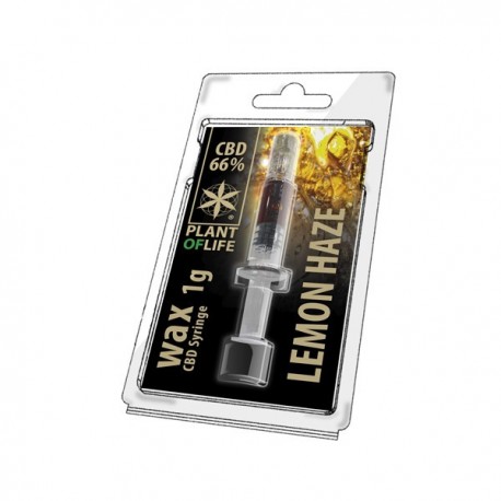 Wachs CBD Zitrone Haze 66% 1ML