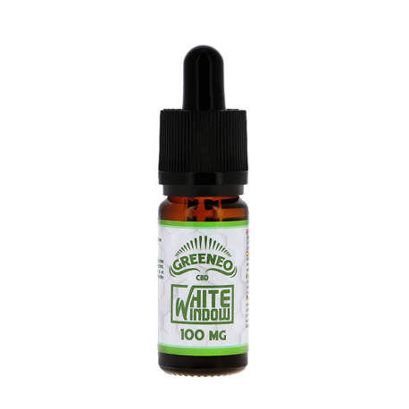 E-Flüssigkeit CBD Weißes Fenster Greeneo - 10ml