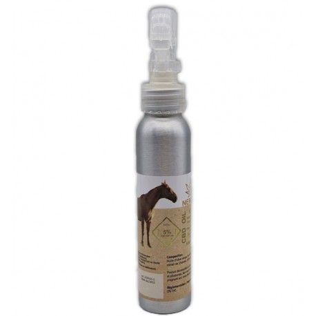 Huile de CBD pour cheval 5% 100ml Nerobi