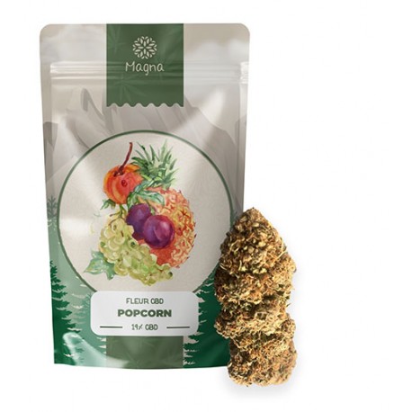 CBD-Blume Pop-Corn Outdoor