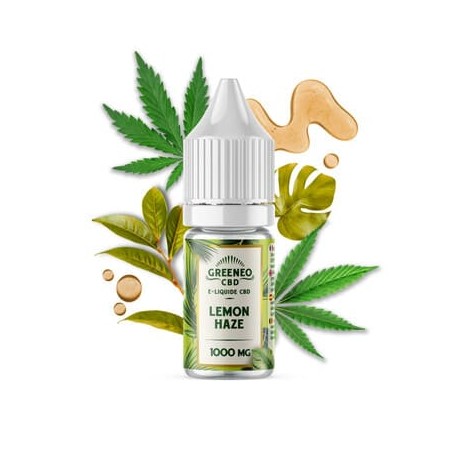 E liquid CBD Lemon Haze 10 ml Greeneo